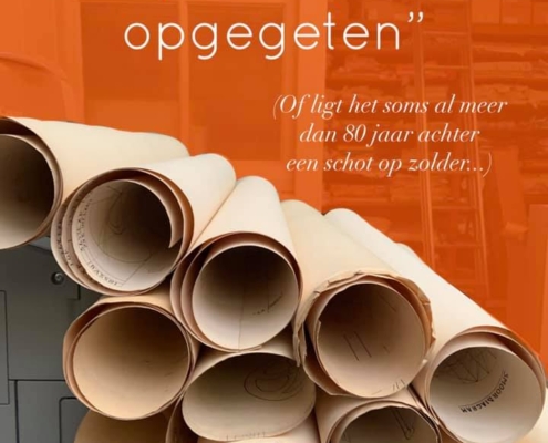 inscannen bouwtekeningen