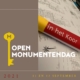 Open Monumentendag printen plotten afdrukken plastificeren opplakken