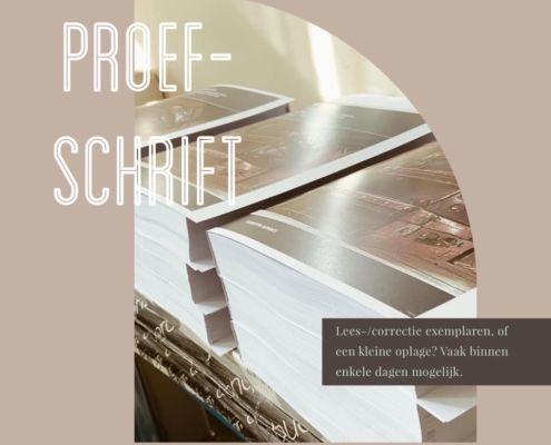 proefschrift thesis printen