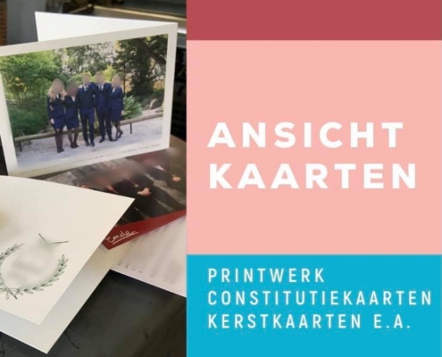 printwerk ansichtkaart wenstkaart constitutiekaart kerstkaart