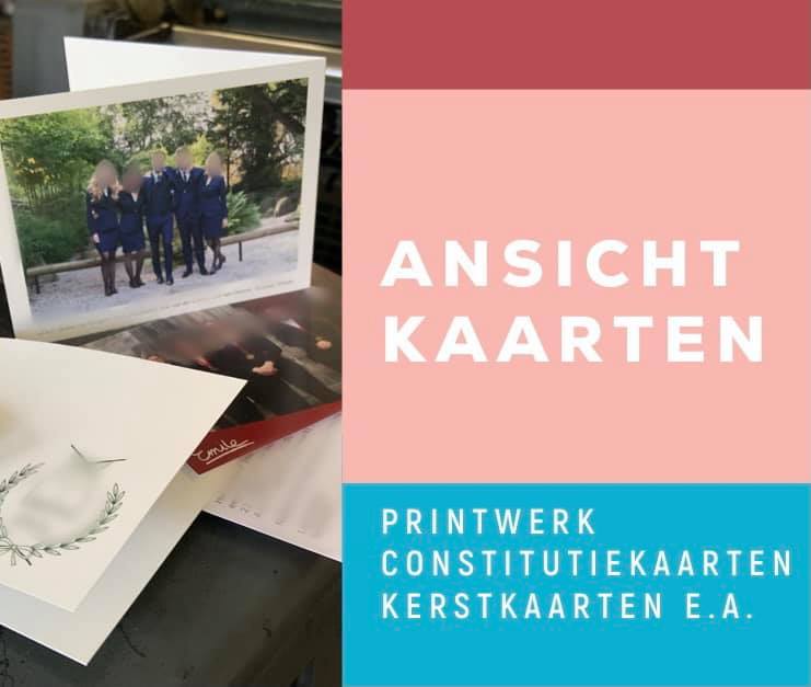 printwerk ansichtkaart wenstkaart constitutiekaart kerstkaart