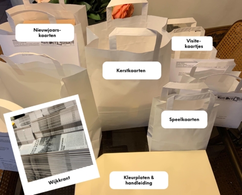 drukke decemberdagen wijkkrant schoolkrant kerstkaarten viistekaartjes speelkaarten kleurplaten digitaal print