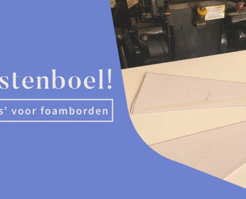 ezeltjes standaards foambord a1 plot poster kleur