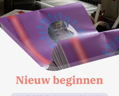 digitaal print zwartwit kleur schoolgids schoolkalender