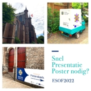 congresposter presentatieposter afdrukken esof2022