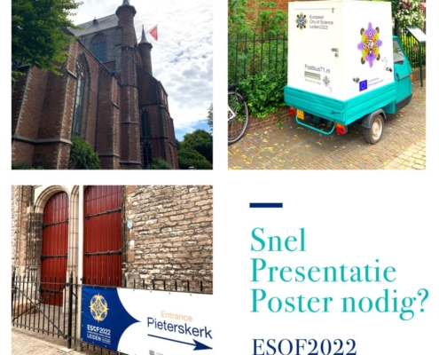 congresposter presentatieposter afdrukken esof2022