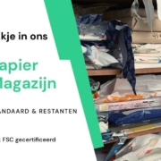 papiermagazijn papiersoorten restanten voorraad FSC