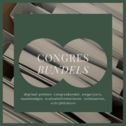 digitaal printen congresbundel formulieren naambadges