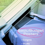 basic budget poster voor congres studie en presentatie