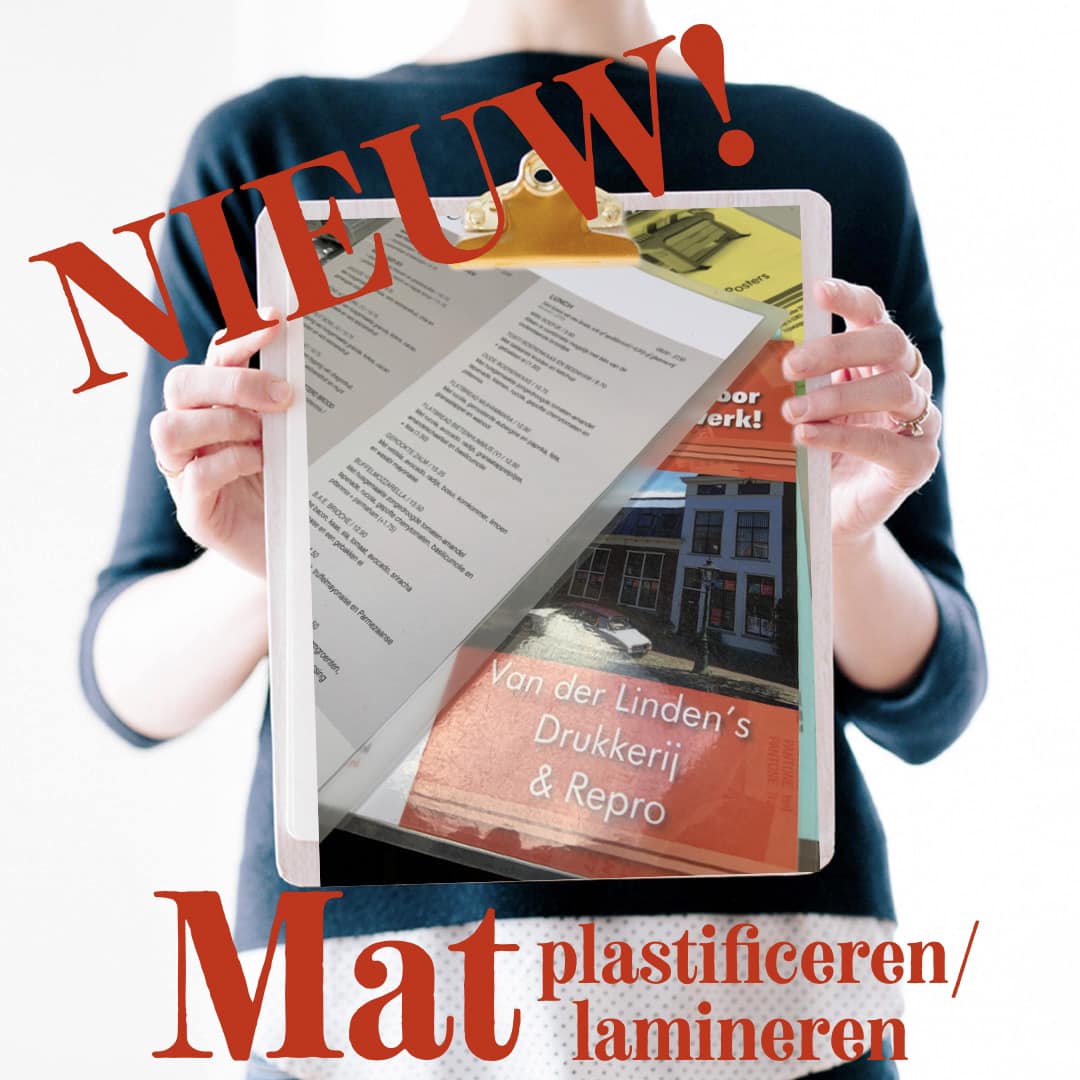 plastificeren NIEUW matte folie