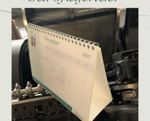 burokalender full colour digitaal print met ringband