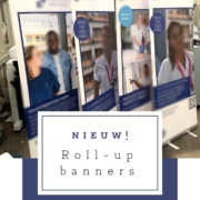 nieuw in assortiment specialiteitsdrukwerk roll-up-banner