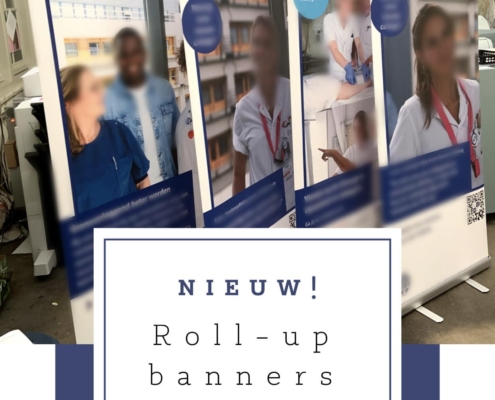 nieuw in assortiment specialiteitsdrukwerk roll-up-banner