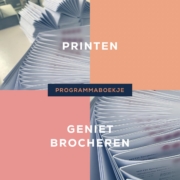 programmabokeje printen brocheren zwartwit kleur