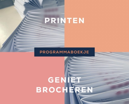 programmabokeje printen brocheren zwartwit kleur