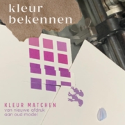 kleur matchen bij drukwerk en printwerk in Full Colour