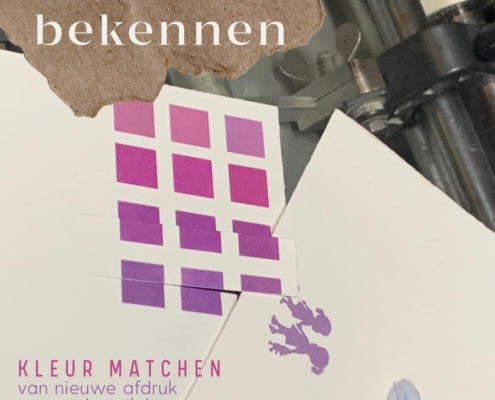 kleur matchen bij drukwerk en printwerk in Full Colour