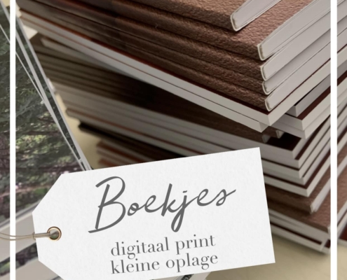 boekje kleine oplage digitaal print