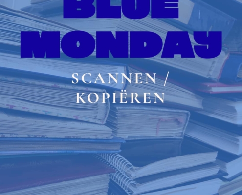 blue monday scannen kopiëren