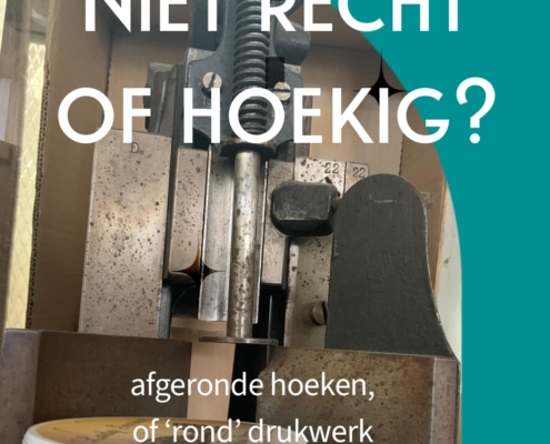drukwerk en printwerk niet alleen recht en hoekig ook rond of met ronde hoeken