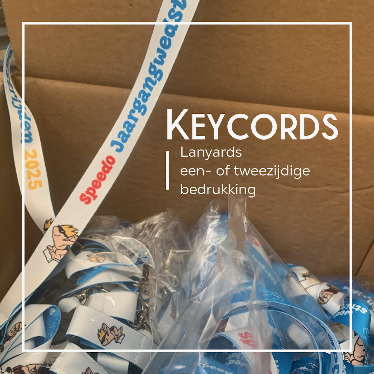 Jaargangwedstrijden: speciaal drukwerk gadgets keycords