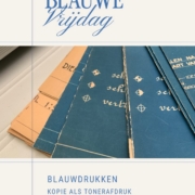 Blauwdruk tonerkopie scan oude bouwtekeningen