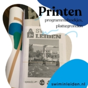 printen swim-in: plattegronden programma's