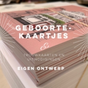 Eigen ontwerp geboortekaartjes trouwkaarten uitnodigingen digitaal print