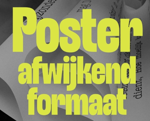 poster afwijkend formaat budget basic-plus premium