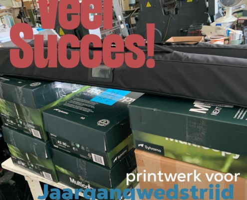 Jaargangwedstrijden 2026 entreekaarten programma printwerk